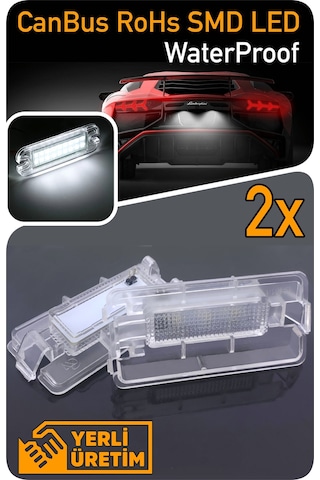 Seat Cordoba 6k 6l 1993-2009 Limousine Sedan Canbus Led Plaka Aydınlatma Ledi Lambası