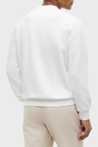 Tommy Hilfiger Logolu Pamuklu Regular Fit Bisiklet Yaka Sweat Erkek Sweat Mw0mw43218 Ybr Beyaz