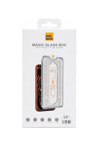 Nettech Samsung Galaxy S25 Fe Uyumlu Magic 5d Glas Full Cam Koruyucu - Siyah