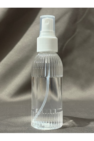 50 Adet 100 Ml Ayd91 Dezenfektan Kolonya Parfüm Hediyelik Nikah Nişan Düğün İçin Boş Plastik Şişe Beyaz Sprey Başlık