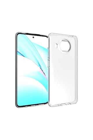 Xiaomi Redmi Note 9 Pro 5G Kılıf Şeffaf Silikon Hibrit Case Renksiz