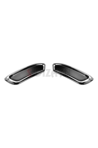 S-dizayn Vw Passat B8 Krom Egzoz Görünümü Difüzör R Line Still 2 Parça 2015-2019