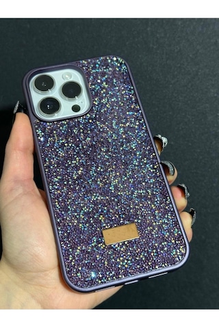 Apple Uyumlu iPhone 11 Sw İnce Taşlı Elmas Işıltılı Telefon Kılıfı