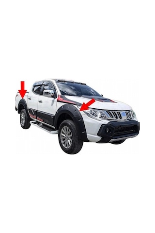 Mitsubishi L200 Mat Siyah Dodik 2015-2020