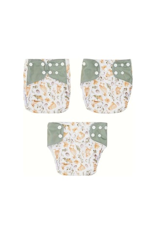 Maxaccess Happyflute 8li Yıkılabilir Bez 6.61 33.07lb Yenidoğan Mikrofiber Yıkama Kumaşı Bulut Kombin Diğer