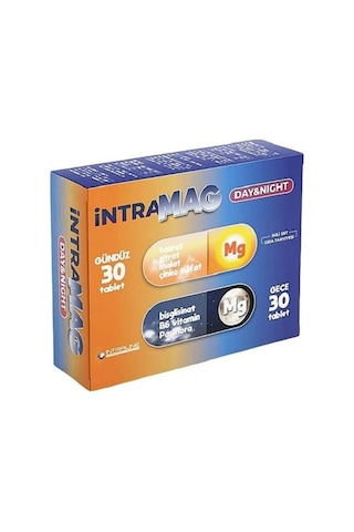 Intramag Day & Night 30 + 30 Tablet Intramag Day & Night 30 + 30 Tablet