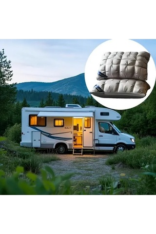 Trendooze Sunshine022 2025 Kalın Yastık, Otel Kalitesi Seyahat Yastığı