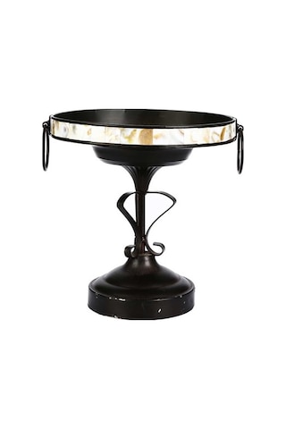 Vitale Lux Metal Dekoratif Kase 25X26 CM Ak.Gb0009