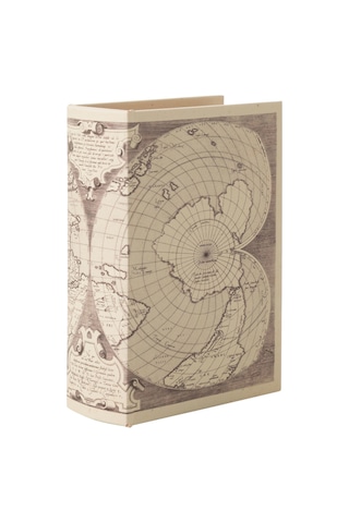 Mudo Home New Map Kitap Kutu 14x7x20 Cm 696123