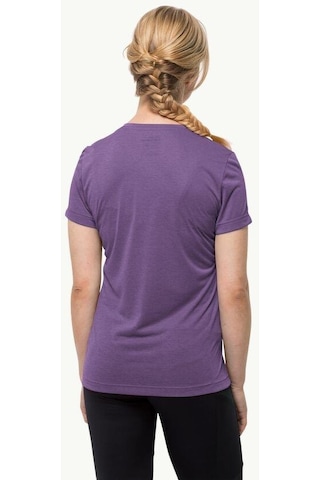 Jack Wolfskin Crosstrail T Women Kadın Tişört 1801693-2392 Mor