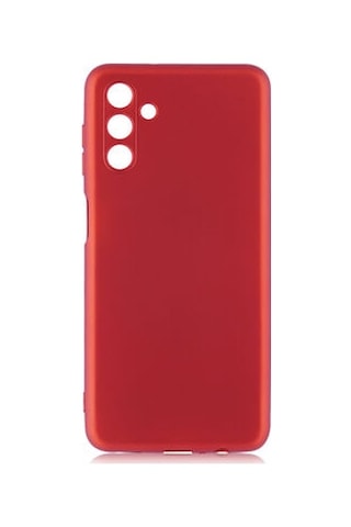 Samsung Uyumlu Galaxy A13 5g Kılıf Esnek Yapılı İnce Slim Silikon Kapak Ryc/premier Kirmizi