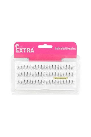 Kozel Extra 60 Lı Tekli Kirpik Medıum Siyah-45