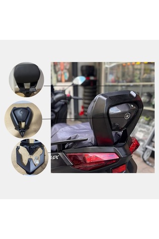 Hmapart Xmax Sissybar 2018-2022 Siyah