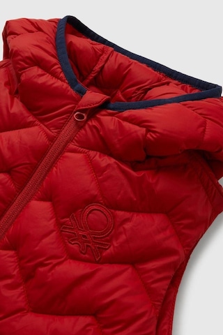 United Colors Of Benetton Erkek Bebek 2twdgj00g-25k Yelek Kırmızı-2109 Kırmızı