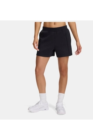 Under Armour Ua Unstoppable Fleece Kadın Şort 1389680-001 Siyah