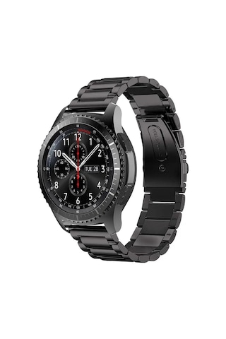 Huawei Watch 3 / 3 Pro Gt Gt2 Gt2e Gt2 Gt3 Pro 46mm Metal Kordon Klipsli Paslanmaz