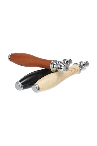 Siyah Tıraş Bıçağı Sapı Paslanmaz Çelik