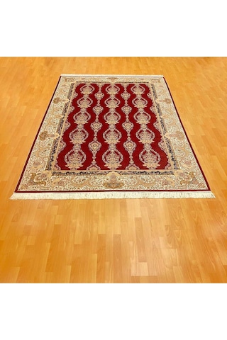 Persian 200 X 300 İpek Halı Kırmızı