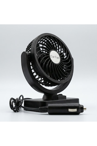 Torpido Üstü Tekli Oto Vantilatör 12v Fan