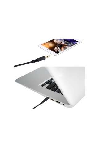 Sones 1m 3,5mm Erkek - 3,5mm Erkek Fiş Stereo Ses Aux Kablosu