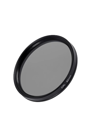 62mm Cpl Polarize Filtre Dairesel Polarizasyon, Yansıma Azaltıcı, Metal Çerçeve