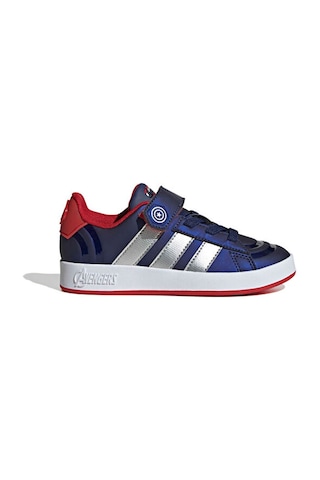 Adidas Grand Court Capt America Çocuk Günlük Ayakkabı Hp3619 Lacivert