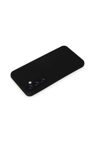 Mep Samsung Uyumlu Galaxy S23 Fe Kılıf Nano İçi Kadife Silikon - Siyah Najmaddin renkli
