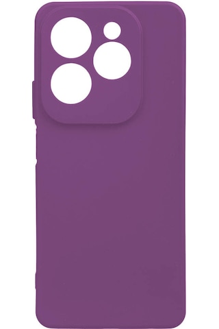 Ardemix İnfinix Hot 40 Pro Kılıf Biye Silikon - Mor Mor