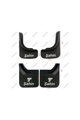 Tofaş Şahin Uyumlu 4'lü Ön Arka Set Paçalık Çamurluk Tozluk TFS1UX906