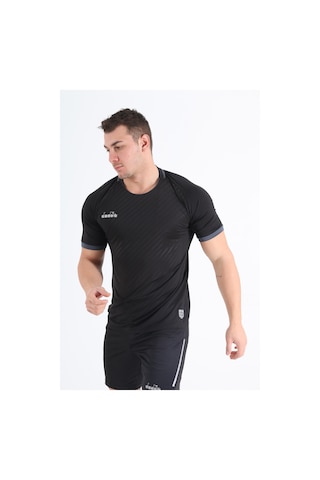 Diadora Elite Antrenman T-Shirt Siyah