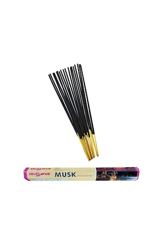 Tedar 3 Paket 20 Çubuklu Tütsü Musk - Wood - Red Rose - Kayık Hediyeli Najmaddin