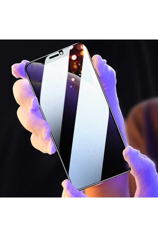 Butam Bilişim İphone 12 Pro Max Uyumlu Rika Premium Privacy Temperli Cam Ekran Koruyucu