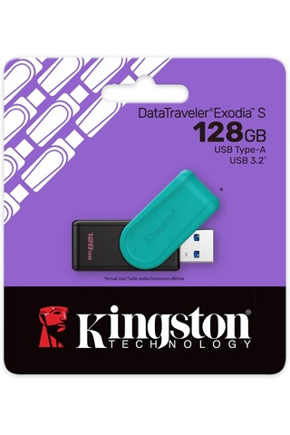 Kingston Datatraveler Exodia S Usb Bellek - 128gb - Usb 3.2 Gen 1