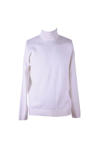 Trender Yarım Balıkçı Ekru Erkek Kazak 18097 Ekru