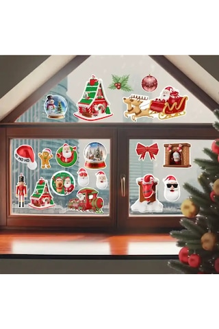 Yılbaşı Stickers Seti 35 50 2 Sayfa Diğer