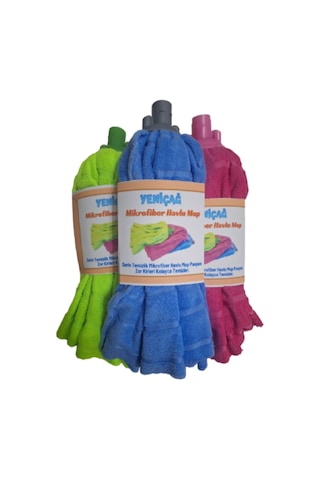 Yeniçağ 3 Adet Mikrofiber Havlu Mop Paspas