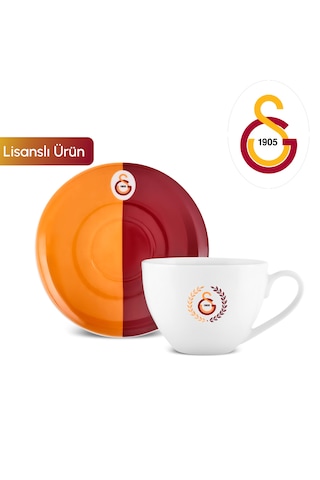 Karaca x Galatasaray Lisanslı 2 Kişilik Çay Fincan Takımı 220 ml