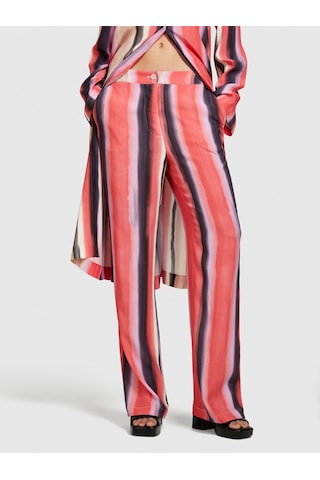 Sisley Viskoz Tamamı Desenli Elastik Bel Bantlı Pantolon Kadın Yeşil Pantolon - 324p4zdnlf05f