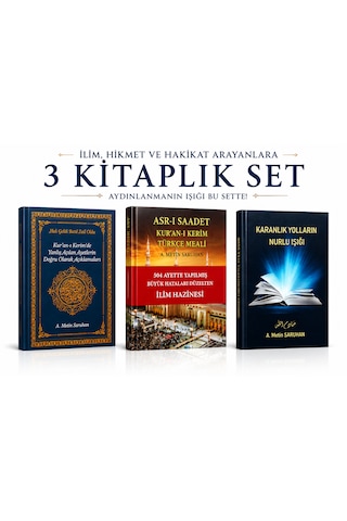 Asrı Saadet Kur'anı Kerim Meali Ve Hakikat Seti Diğer
