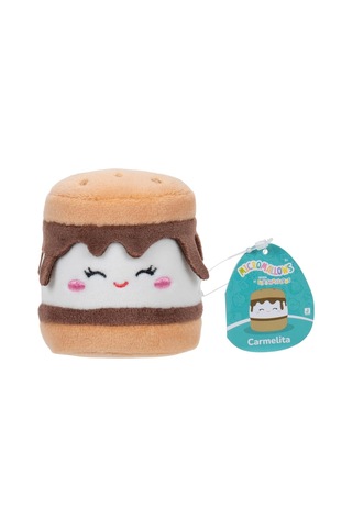 Micromallows Squishmallows Mini Yumuşak Peluş Oyuncak 4 Lü Figür Seti - 6 Cm - Model - 1 Çok Renkli