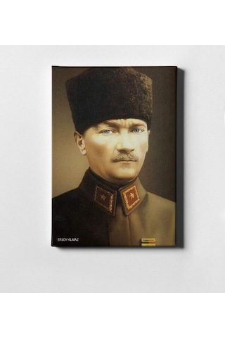 Kişiye Özel Atatürk Kanvas Tablo (50 X 70 Cm.) 28