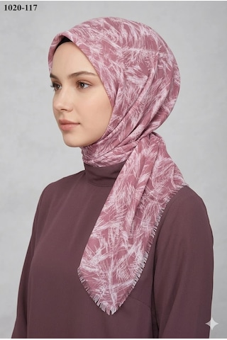 Dolce Life Dolce Cool Desenli Dimi Pamuk Eşarp 1020-117 Çok Renkli