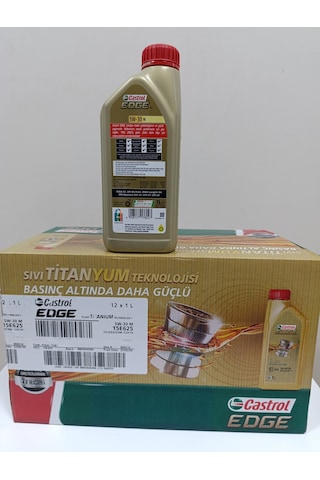 Castrol Edge 5W-30 M Motor Yağı 12 x 1 L