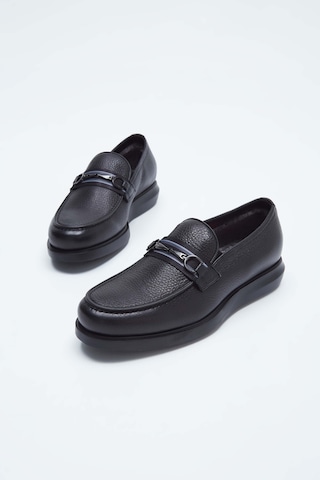 Rossi Rossı Erkek Hakiki Deri Siyah Loafer Ayakkabı 668 9228a Erk Ayk Sk23/24 Cervo Nero Siyah