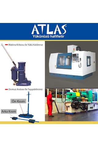 Atlas Atm 100 Makina Krikosu 10 Ton