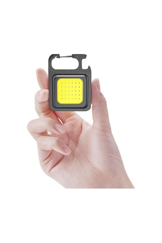 Hs37 Led Anahtarlıklı Cep Boy Cob Led Araç Tamir Lambası Çok Fonksiyonlu Alet Kullanışlı Ekipman