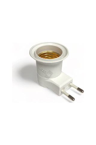 Tek-iş Duy Fiş E-27 Aç Kapa Anahtarlı Gece Lambası Fiş Priz Duy E27 Pst