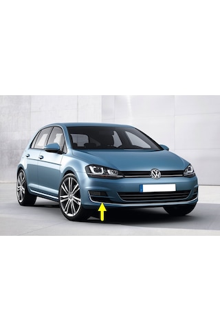 VW Golf 7 2013-2017 Sağ Sis Farı Alt Kapak Krom Çıtalı 5G0854662