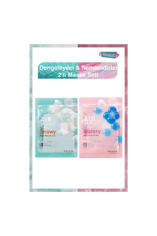 Frudia Air Snowy + Frudia Dengeleyici ve Nemlendirici Maske 2 x 25 ML