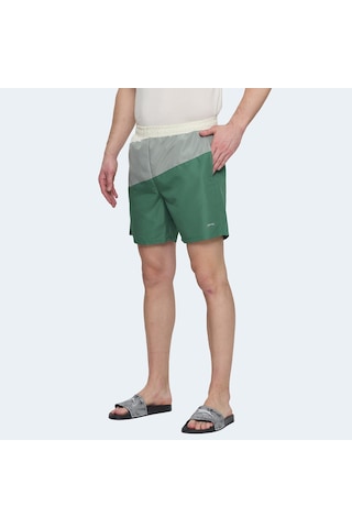 Slazenger ROHAN Erkek Yeşil / Sarı Mayo